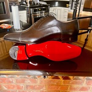 NEW Christian Louboutin Black Oxfords with Red Sole..Never been worn no box!
